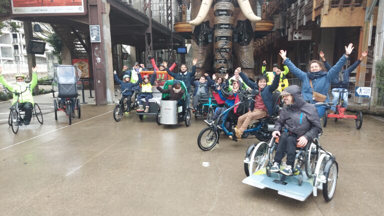 Défi sportif paracycliste