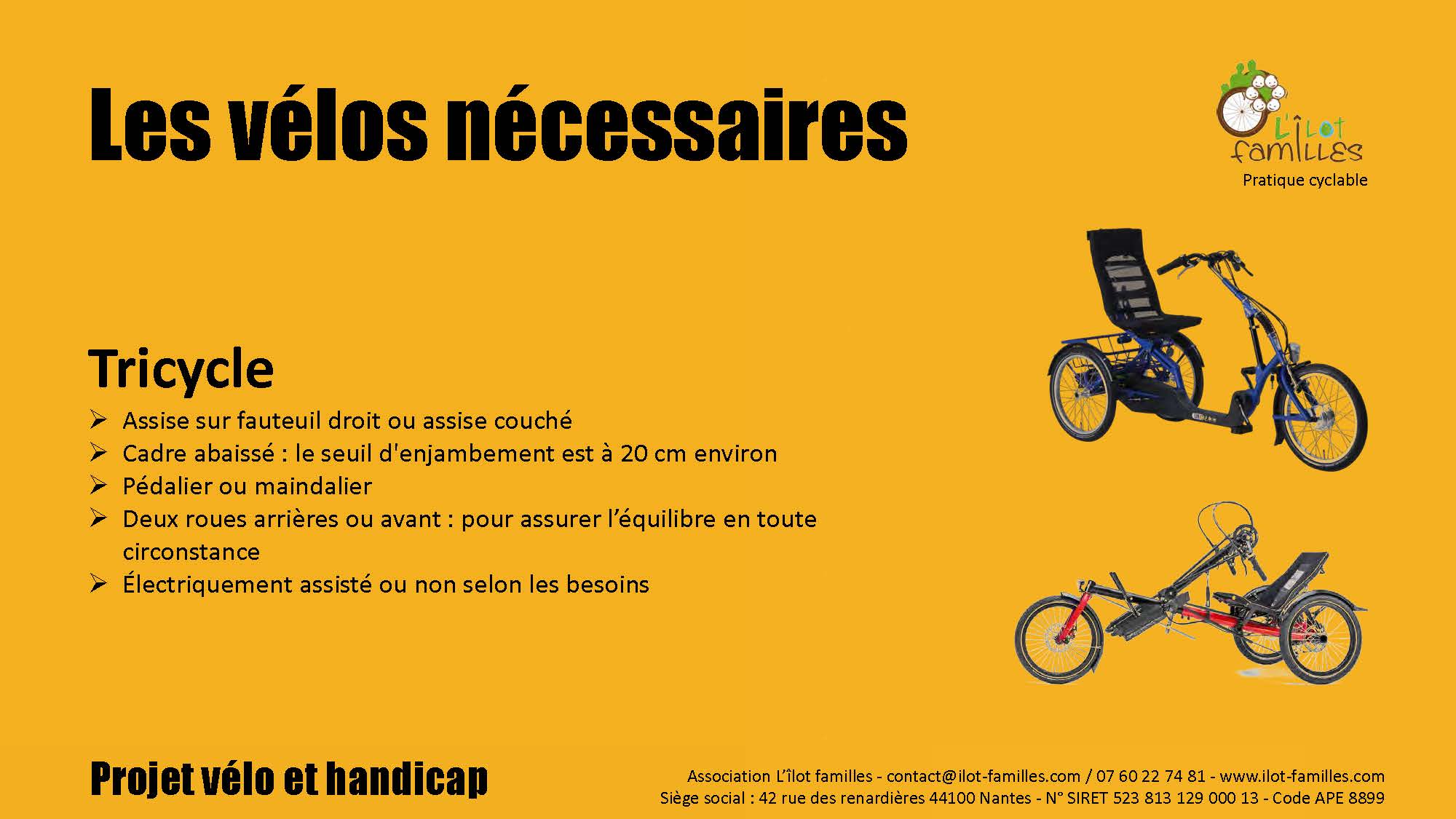 Vélo et handicap