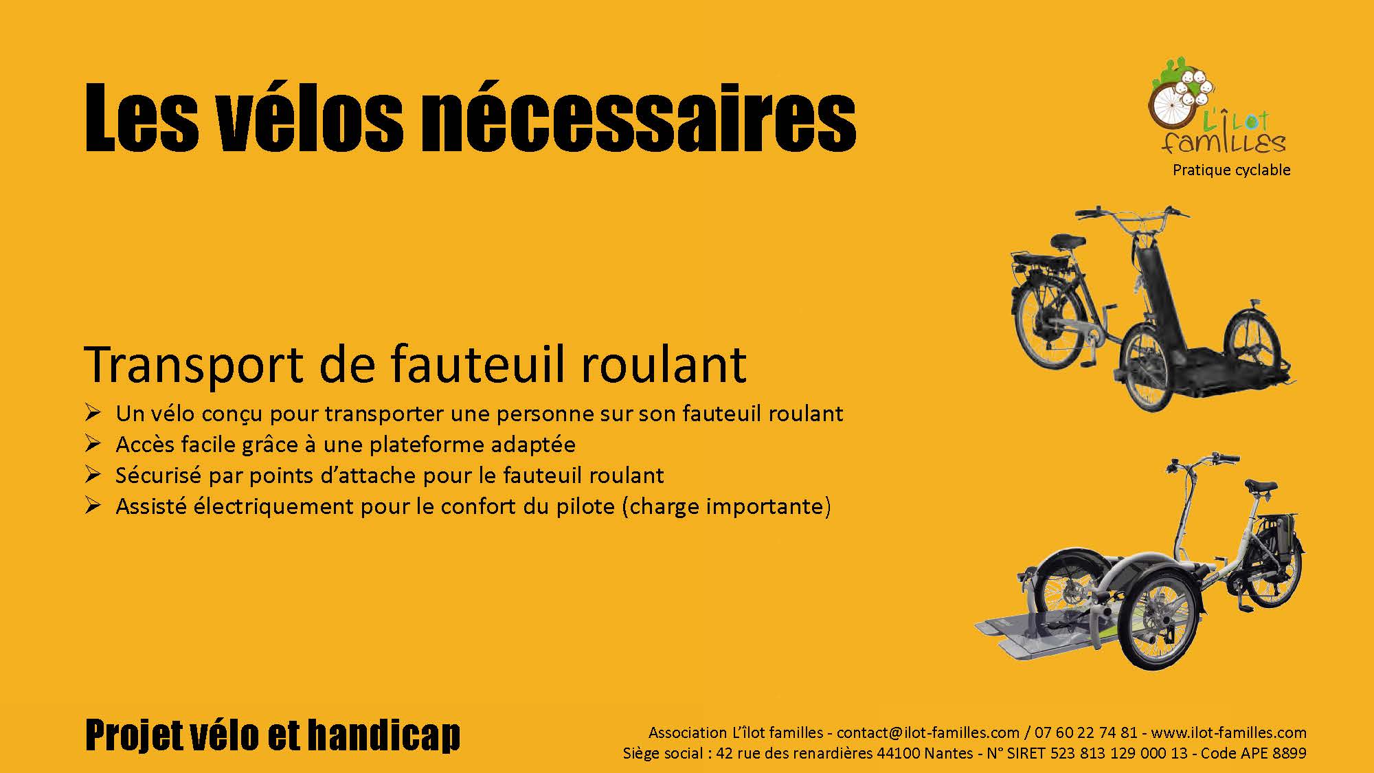 Vélo et handicap